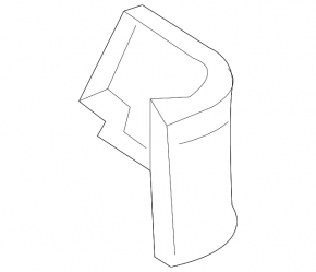 Right headlight trim for Lexus LX570 16-21 rest.
