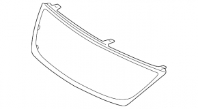 Lexus GS300 GS350 GS430 GS450h 06-07 grille frame