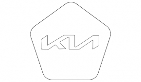 Center cap for Kia EV6 23-24 wheels under R21