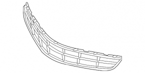 Front bumper grille upper Toyota Camry v40 10-11