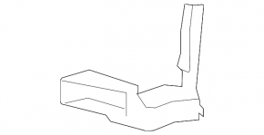 Brake Cooling Duct Left Lexus GS350 GS450h 08-11
