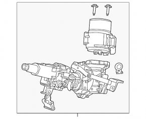 Steering column with EPS Honda HR-V 16-18