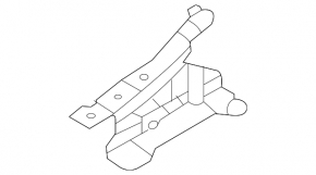Left hood hinge for Hyundai Tucson 22-25 2.5" USA