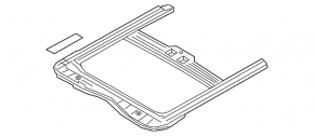 Sunroof mechanism frame Kia Niro 23-