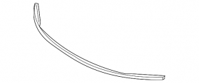 Kia Sorento 2014-2015 front bumper lip
