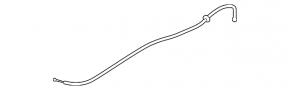 Bonnet Lock Release Cable 2 Parts Audi A4 B8 08-16