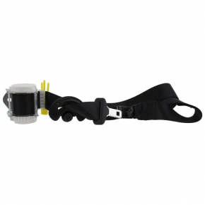 Seat belt 3 row rear right Ford Explorer 16-19 black