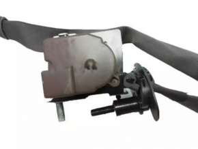 Seat belt 3 row rear right Ford Explorer 16-19 black