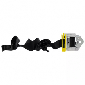 Seat belt 3 row rear right Ford Explorer 16-19 black