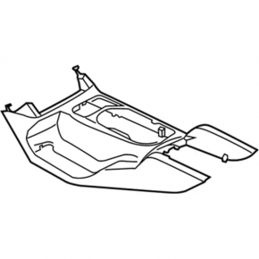 Cup holder Ford C-max MK2 13-18 gray