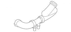 Cooling pipe lower Ford Mustang mk6 15-23 5.0