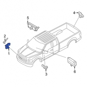 Ford Mustang Mach-E 21-23 Front View Camera
