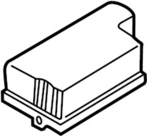Infiniti QX60 22-24 underhood fuse box cover