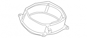 Housing Dynamics door front left Nissan Maxima A36 16-