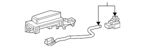 Automatic transmission position indicator Toyota Camry v70 18-20
