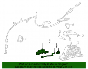 Automatic transmission position indicator Toyota Camry v70 18-20