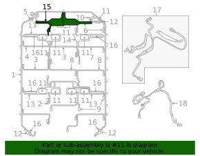 Audi E-Tron 19-23 VVB Wiring Bracket
