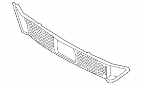 Lower front bumper grille for BMW 8 Series G15 G16 2015-2016 840i, M850i, with M-Type, without carbon package, without M8