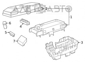 Fan Control Relay BMW 5 G30 17-23