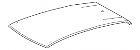 Metal roof Lexus UX200 UX250h 19- without sunroof
