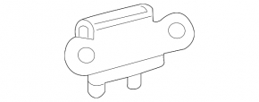 Left tailgate hinge for Toyota Rav4 13-18
