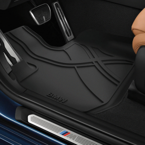 Set of floor mats for BMW X3 G01 18-21 rubber, black