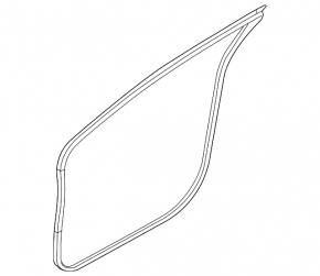 Front right door seal for Hyundai Sonata 20-25