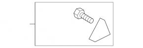 Door trim inner rear left Hyundai Sonata 11-15