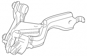 Rear body tilt sensor for Lexus NX 22-25 Japan-built