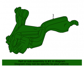 Rear body tilt sensor for Lexus NX 22-25 Japan-built
