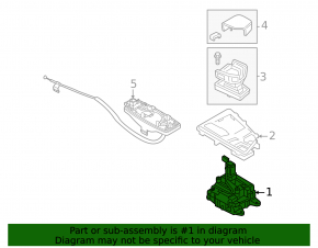 Gearbox shifter Audi A5 F5 17-24 2.0T