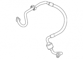 Air conditioning hose, compressor, heater, Ford Focus mk3 11-16 2.0 Dorest