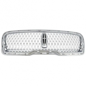 Radiator grill Lincoln Nautilus 19-23 chrome with emblem without camera