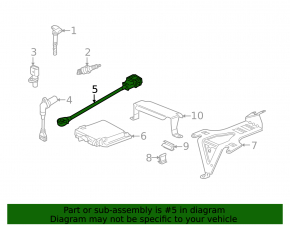 Knock sensor VW Atlas 18- 3.6 with wire