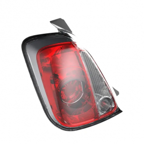 Left headlight Fiat 500 12-19 for polishing