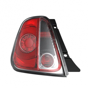 Left headlight Fiat 500 12-19 for polishing