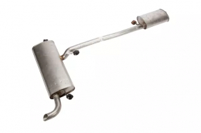 Muffler rear part with barrel Chevrolet Equinox 10-17
