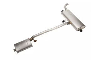Muffler rear with barrel GMC Terrain 10-17 2.4