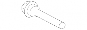 Front left caliper bracket guide Toyota Camry v70 18-24 long