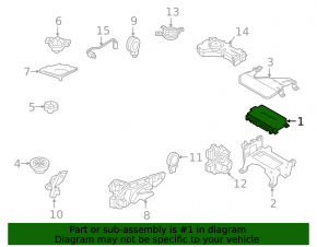 Audi Q7 16- Bose Audio Amplifier