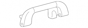 Front right ceiling handle Toyota Sienna 11-20 ser