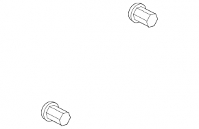 Wheel nut d19 M14x1.5 Chevrolet Equinox 10-17