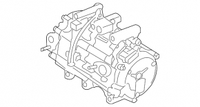 Kia Optima 16-18 air conditioning compressor
