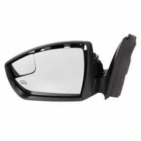 Left side mirror complete Ford Focus mk3 11-14 prerest usa 5 pins, turn signal, black