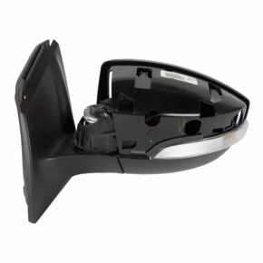 Left side mirror complete Ford Focus mk3 11-14 prerest usa 5 pins, turn signal, black