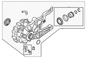 Front gearbox Ford Explorer 20-23 3.0T AWD