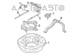 Kia Optima 16-wheel spanner