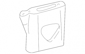 Right lower engine bracket for Lexus RX400H 06-09