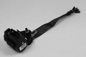 Seat belt rear left Fiat 500 12-19 black