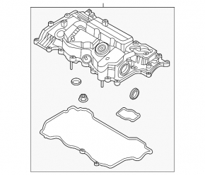 Valve cover Hyundai Santa Fe 24-25 1.6